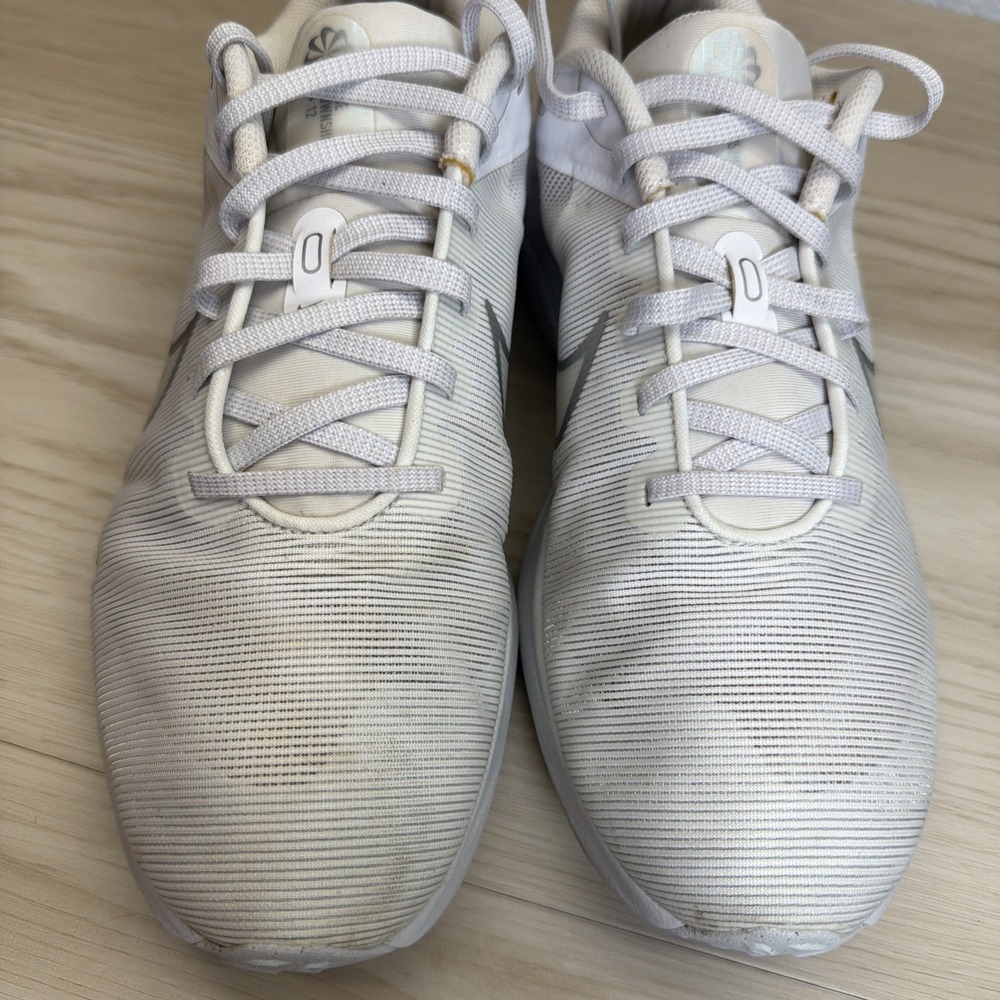 Nike Downshifter 12 White Low Top Lace Up Women's Athletic Sneaker New Size 11 - Picture 3 of 15